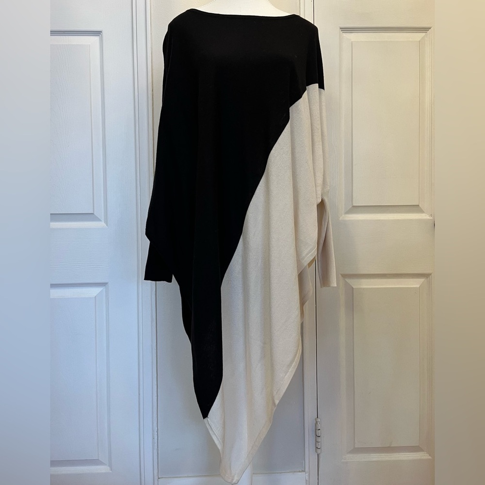 WHBM Colour Block Poncho